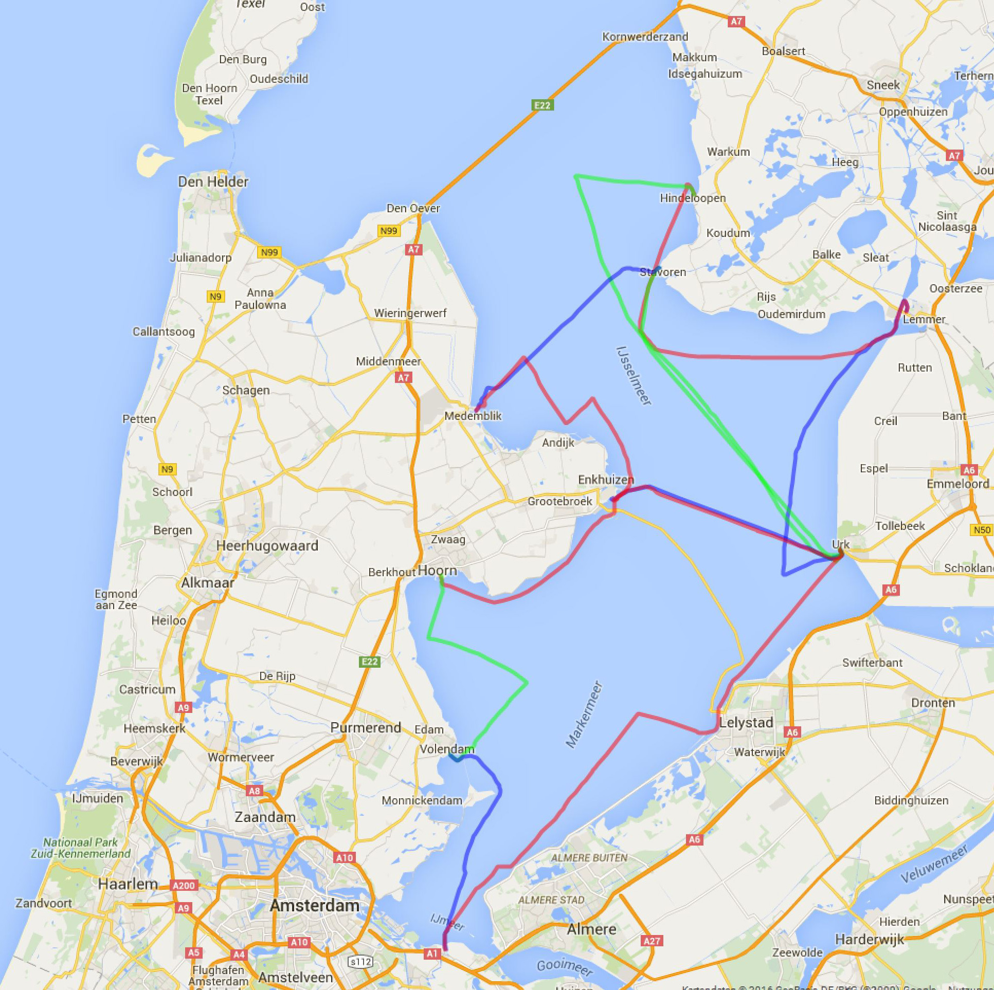 Saisonstart auf dem Ijsselmeer