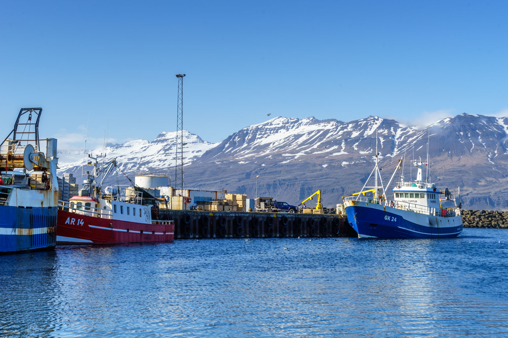 Fischerhafen Djupivagur