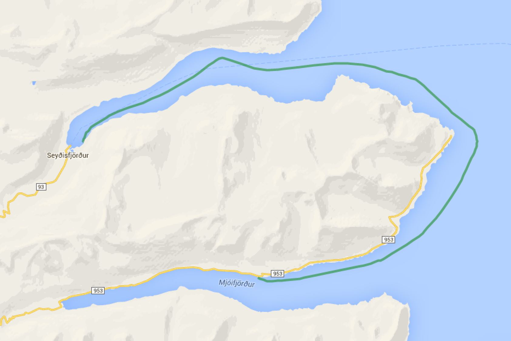 2016-06-05 Mjoifjordur-Seydisfjördu