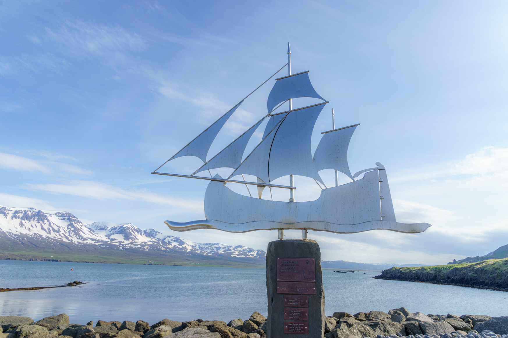 Am Hafen in Vopnafjördur