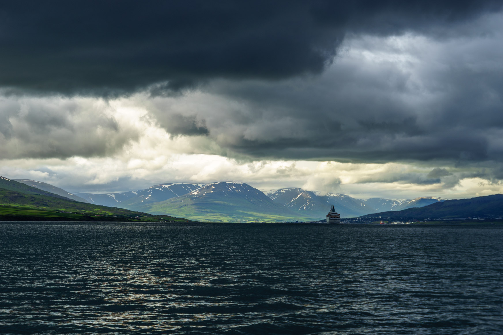 Dunkle Wolken