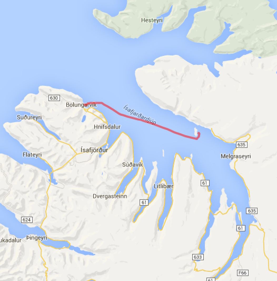 Bolungarvik - Ankerbucht bei ÁÉðey