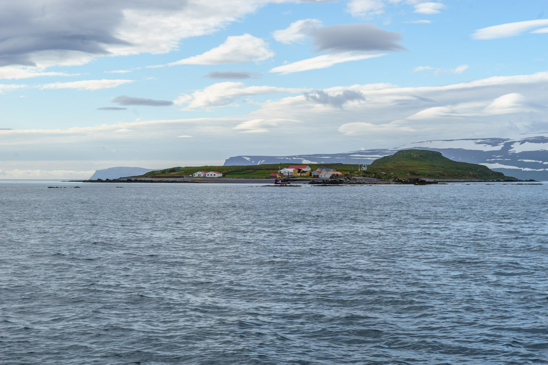 Unerreichbare Insel Vigur