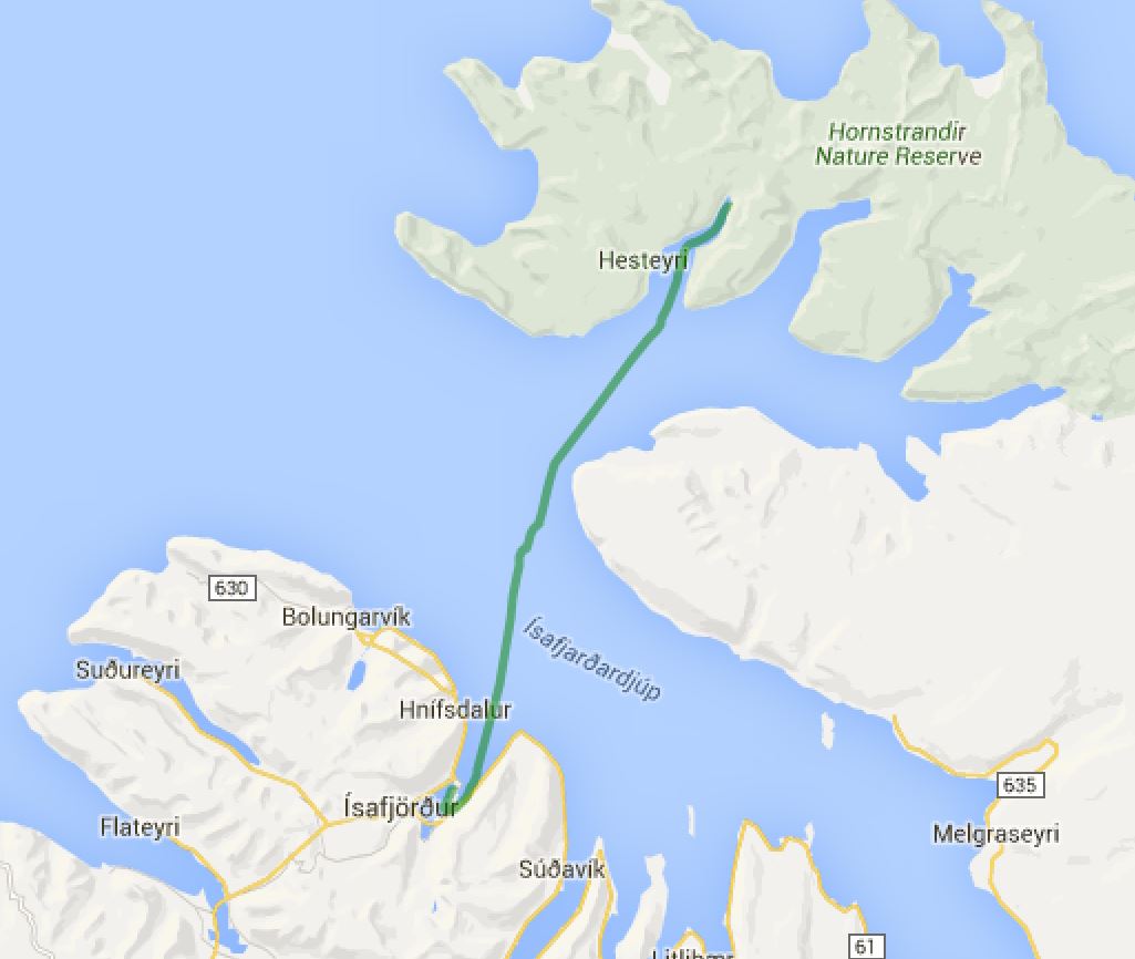 2016-07-15 Hesteyrarfjoerdur-Isafjoerdur
