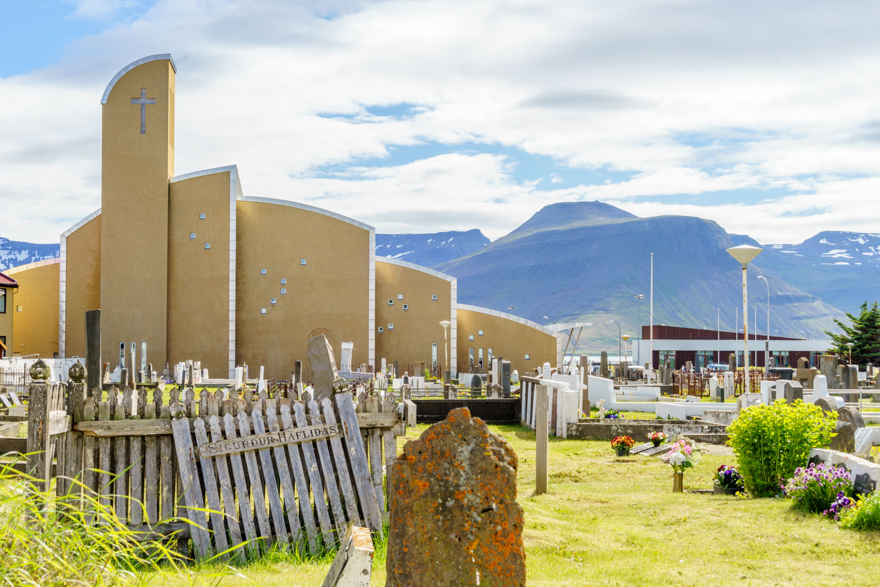 Stadtkirche von Isarfjörður