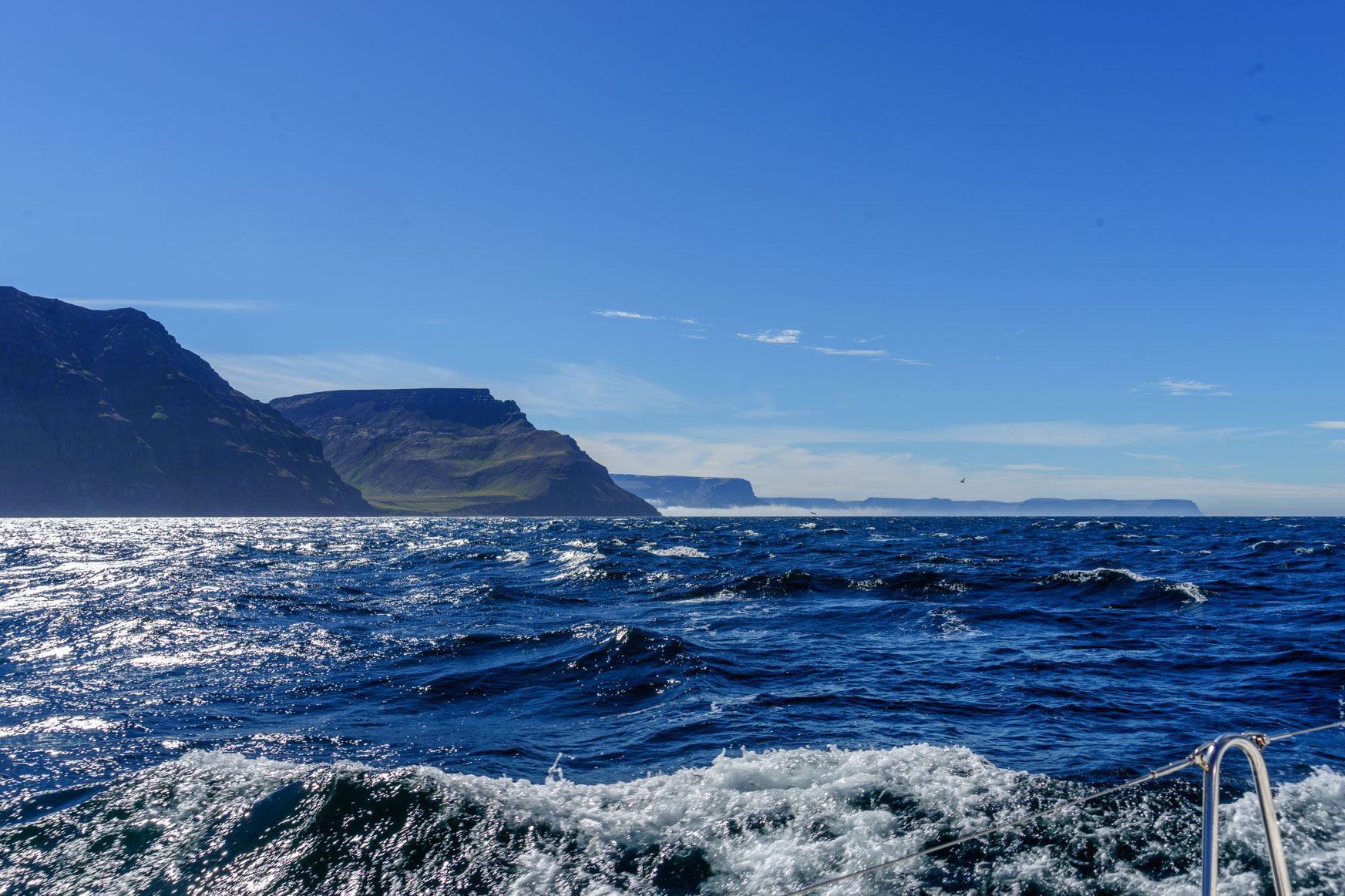 Super Segeltag in den Westfjorden