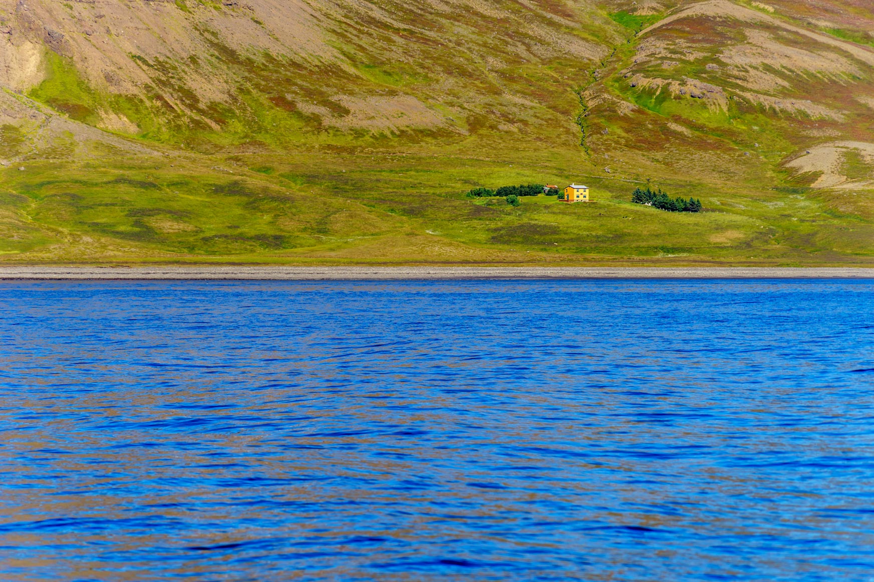 Aufgegebenes Haus im Arnafjörður