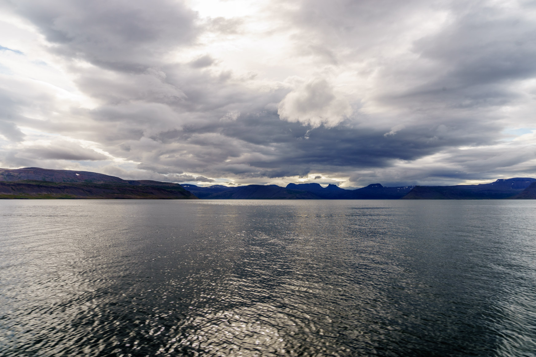 Auch mit Wolken eindrucksvoll