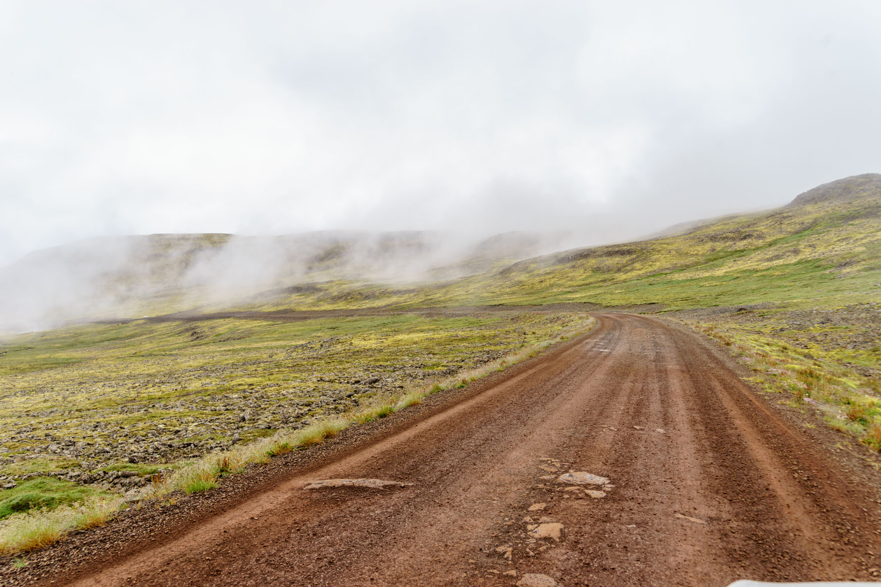 Auf dem Weg nach Rauðasandur