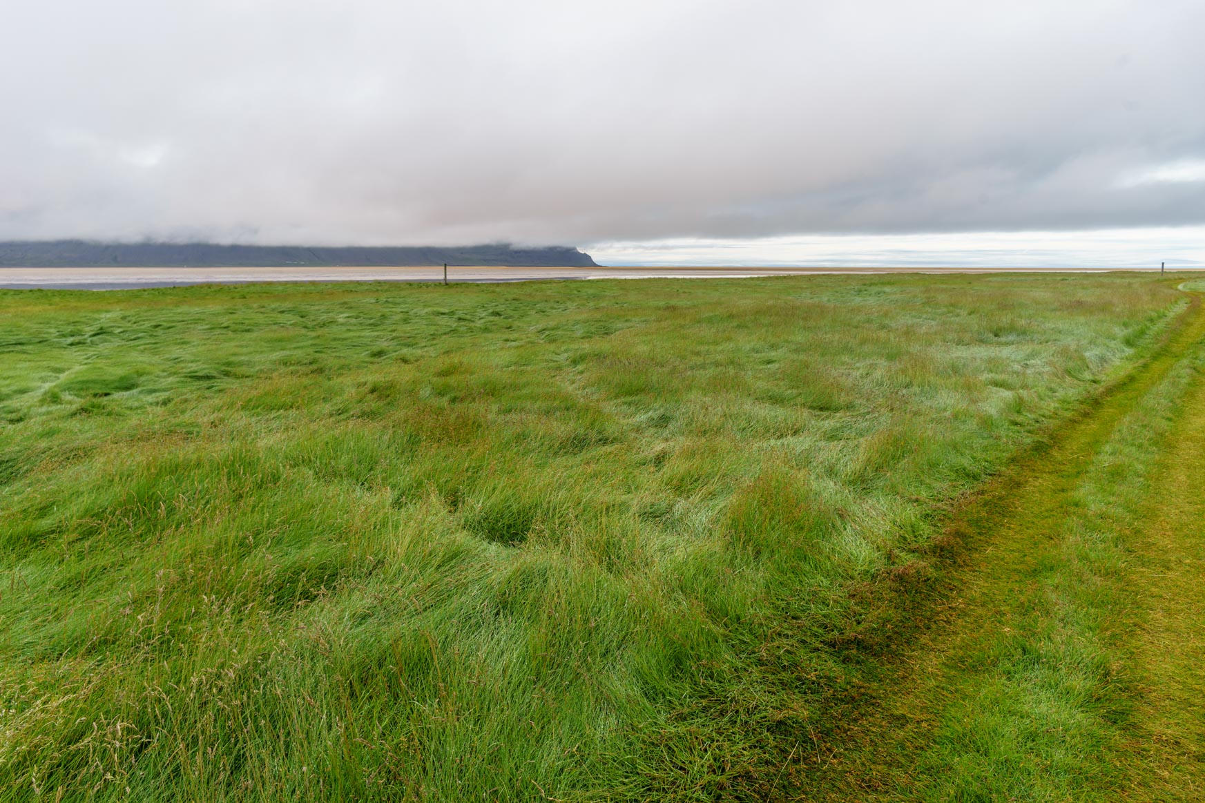 Durch die Wiesen bis zum Rauðasandur
