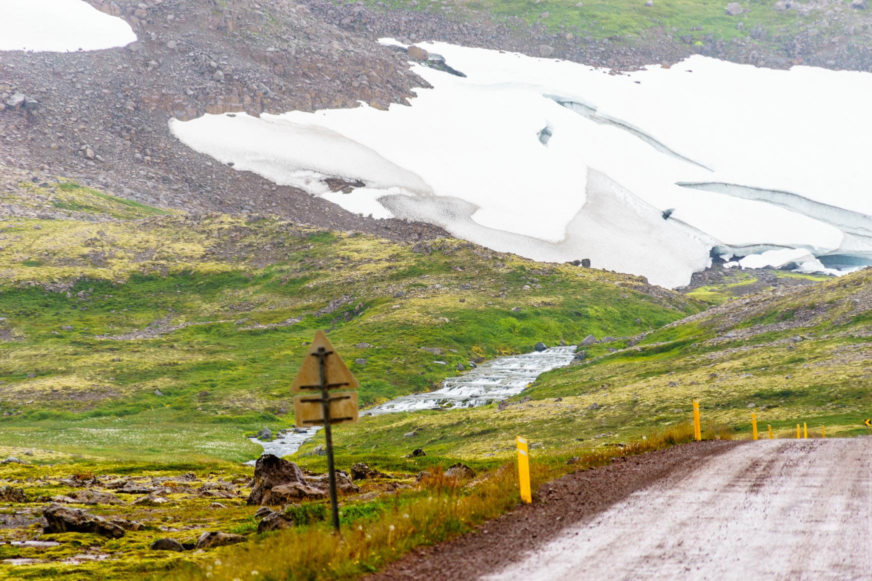 Schneefelder, die auch im Sommer nicht wegtauen