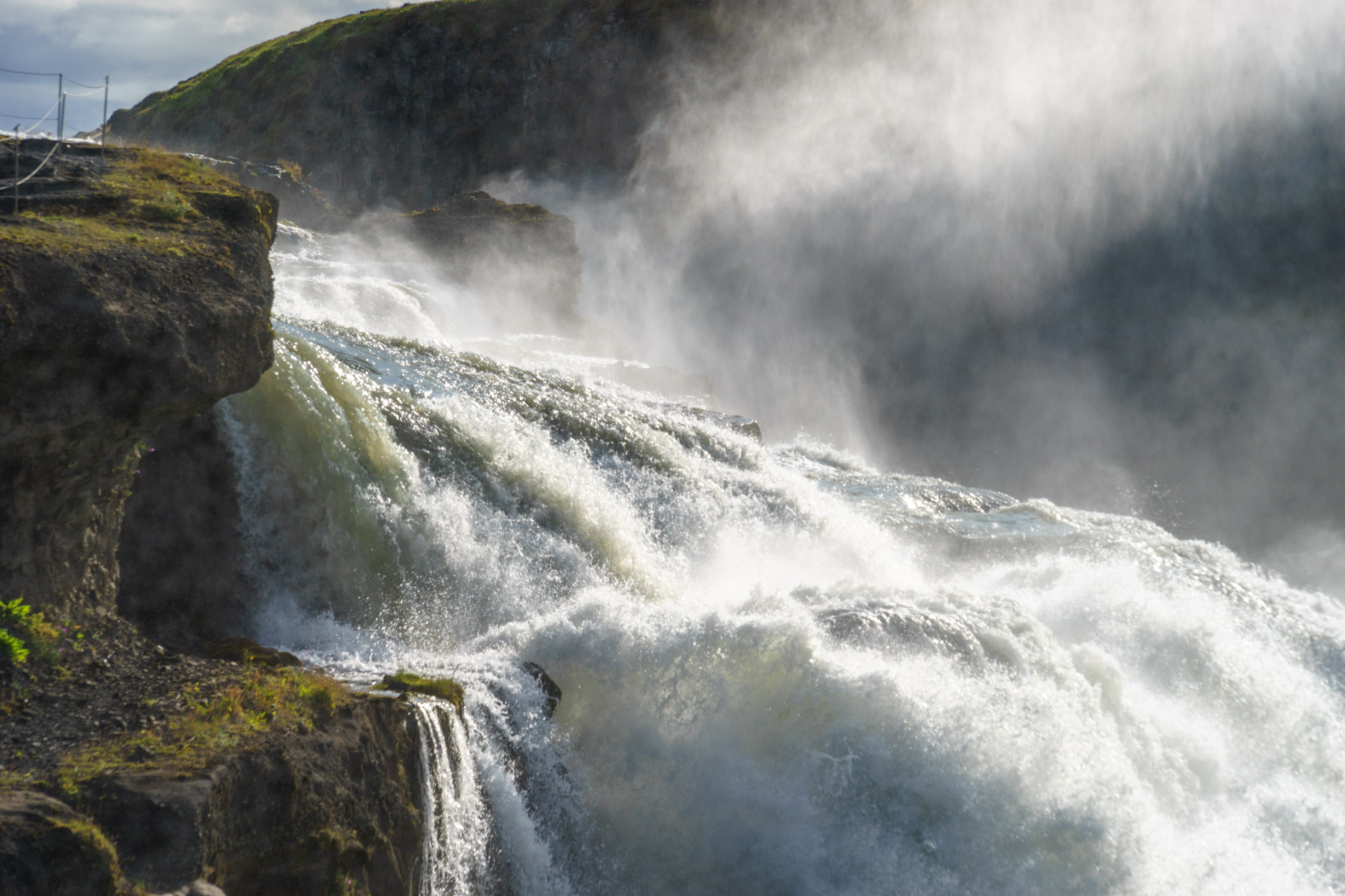 Gulfoss - der Goldene Wasserfall