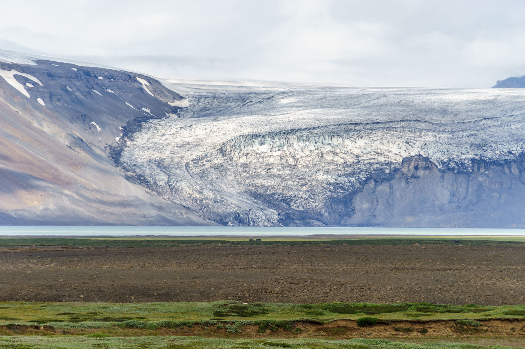 Gletscherzunge des Langjökulls