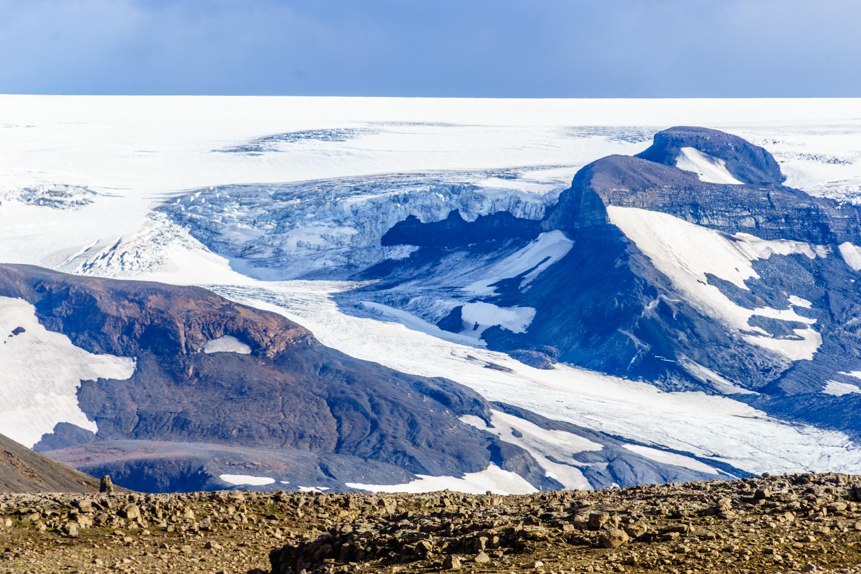 Gletscherzunge des Langjökull