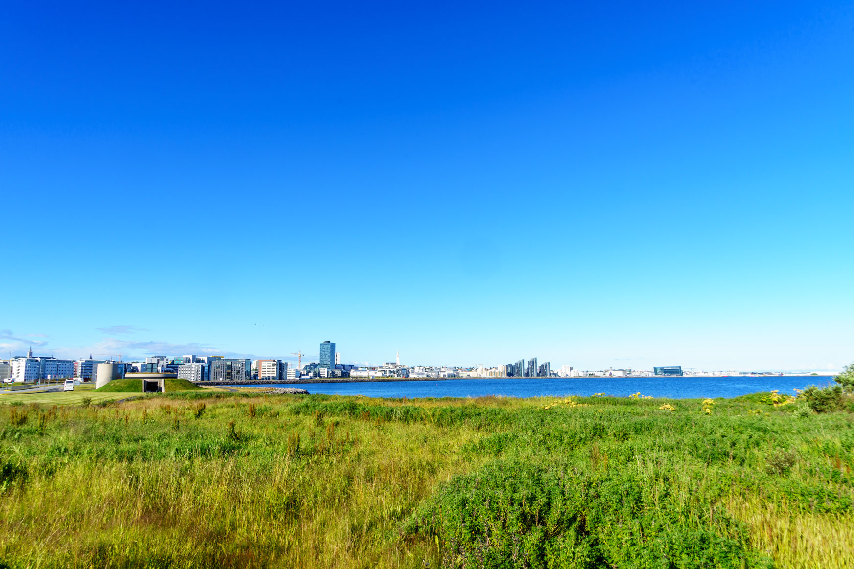 Skyline von Reykjavik