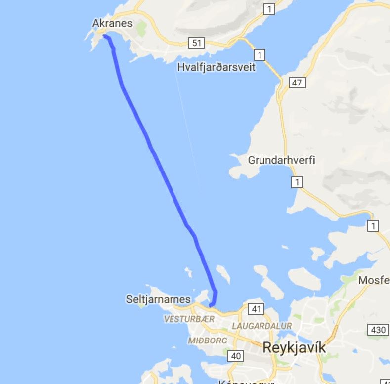 2016-08-08 Akranes-Reykjavik