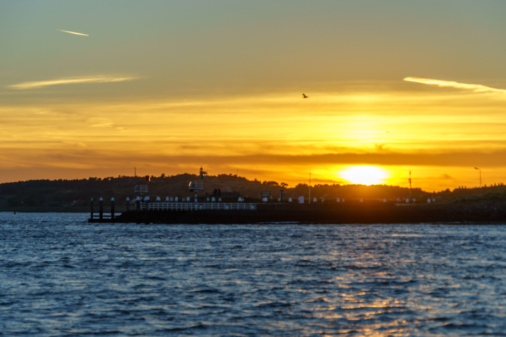 Vlieland im Sonnenuntergang